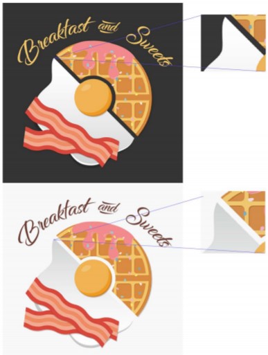 Variatiuni logo breakfast
